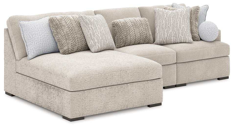 Cuddle Plush Sectional with Chaise