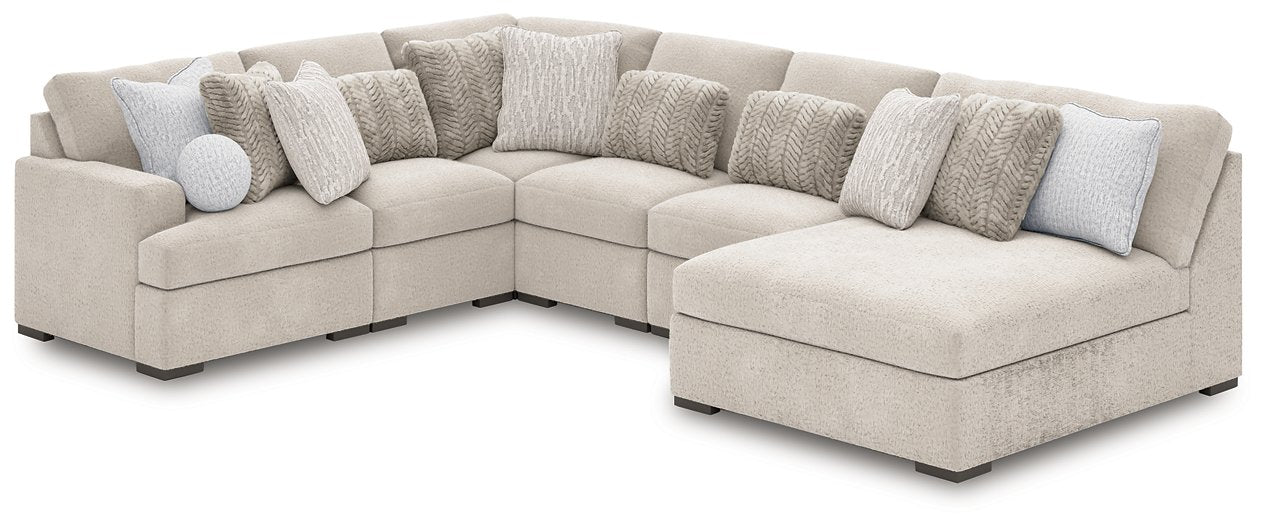 Cuddle Plush Sectional with Chaise