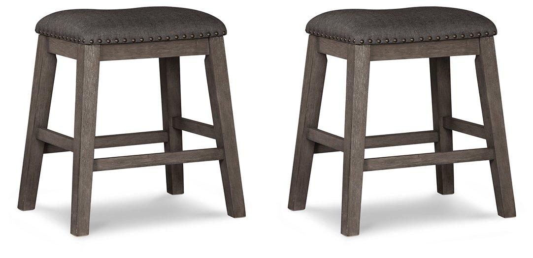 Caitbrook Counter Height Upholstered Bar Stool image