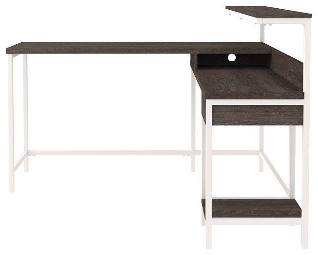 Dorrinson Home Office L-Desk with Storage