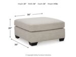 Mahoney Oversized Accent Ottoman - Image 4