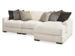 Elissa Court 3-Piece Next-Gen Nuvella™ Performance Fabric Modular Sofa Chaise