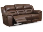 Stoneland Manual Reclining Sofa and Loveseat Set - Image 3