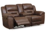Stoneland Manual Reclining Sofa and Loveseat Set - Image 4