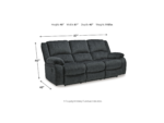 Draycoll Manual Reclining Sofa - Image 4