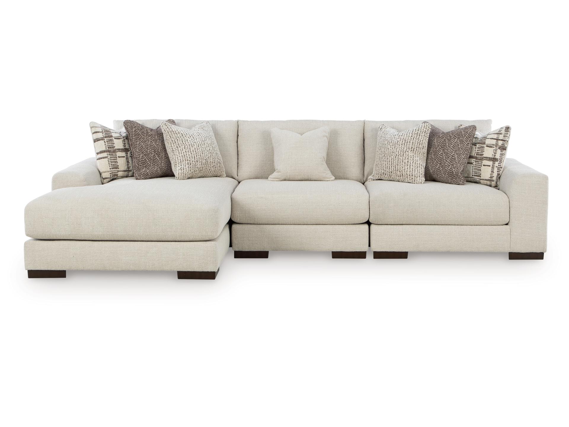 77901-16-46-65-SW-P1-KO Barrelton 3-Piece Modular Sectional with Chaise - Image 1