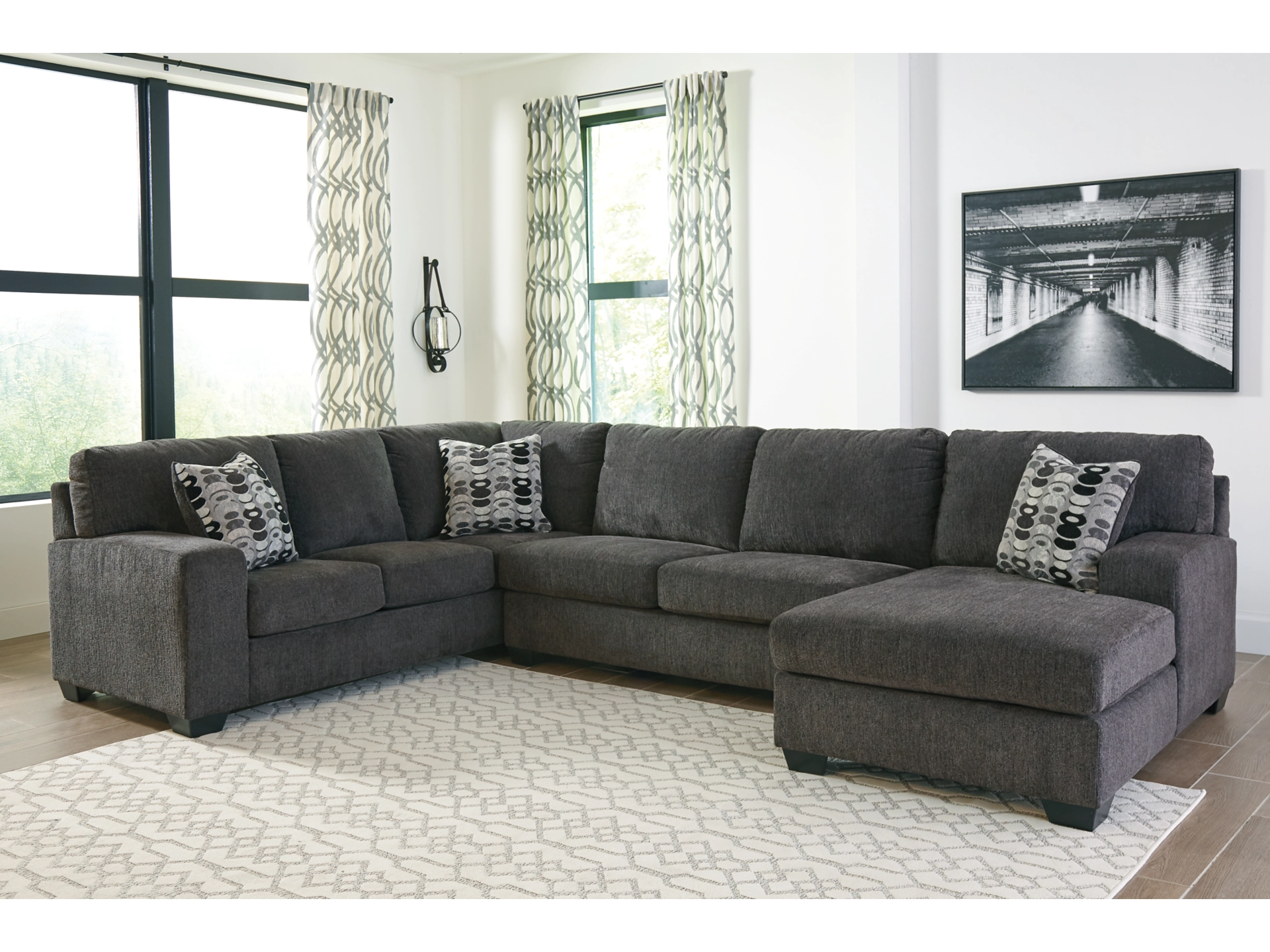 80703-66-34-17 Ballinasloe 3-Piece Sectional with Chaise - Image 1