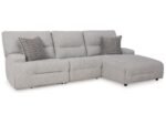 Acklen Place 3-Piece Next-Gen Nuvella™ Performance Fabric Dual Power Reclining Modular Sectional