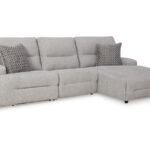Acklen Place 3-Piece Next-Gen Nuvella™ Performance Fabric Dual Power Reclining Modular Sectional