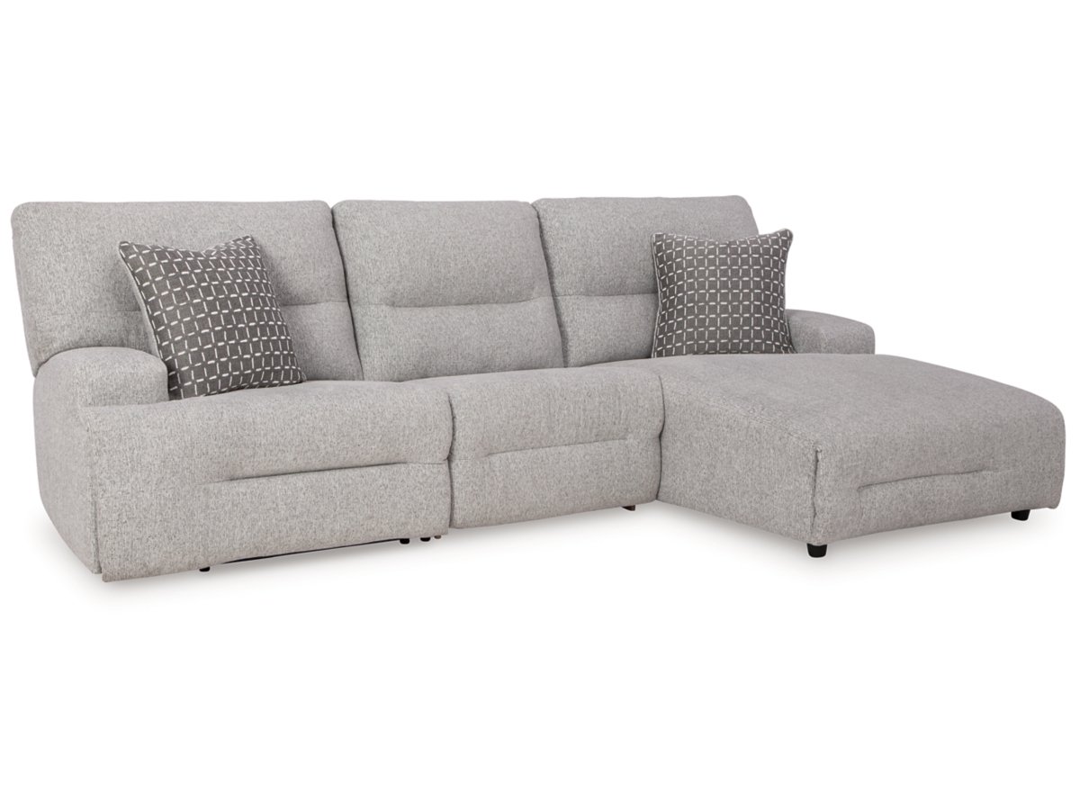 93605-58-46-97-ANGLE-CLSD-SW-P1-KO Acklen Place 3-Piece Next-Gen Nuvella™ Performance Fabric Dual Power Reclining Modular Sectional - Image 1