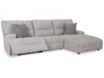 Acklen Place 3-Piece Next-Gen Nuvella™ Performance Fabric Dual Power Reclining Modular Sectional - Image 2