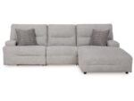 Acklen Place 3-Piece Next-Gen Nuvella™ Performance Fabric Dual Power Reclining Modular Sectional - Image 3
