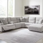 Acklen Place Next-Gen Nuvella™ Performance Fabric Dual Power Reclining Modular Sectional with Chaise
