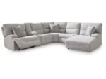 Acklen Place Next-Gen Nuvella™ Performance Fabric Dual Power Reclining Modular Sectional with Chaise - Image 2