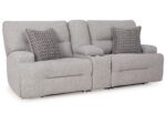 Acklen Place 3-Piece Next-Gen Nuvella™ Performance Fabric Dual Power Reclining Modular Loveseat with Console