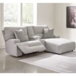 Acklen Place Next-Gen Nuvella™ Performance Fabric Dual Power Reclining Modular Sofa with Chaise
