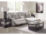 Acklen Place Next-Gen Nuvella™ Performance Fabric Dual Power Reclining Modular Sofa with Chaise - Image 5