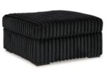 Midnight-Madness Oversized Accent Ottoman