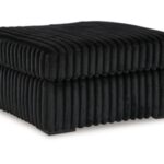 Midnight-Madness Oversized Accent Ottoman
