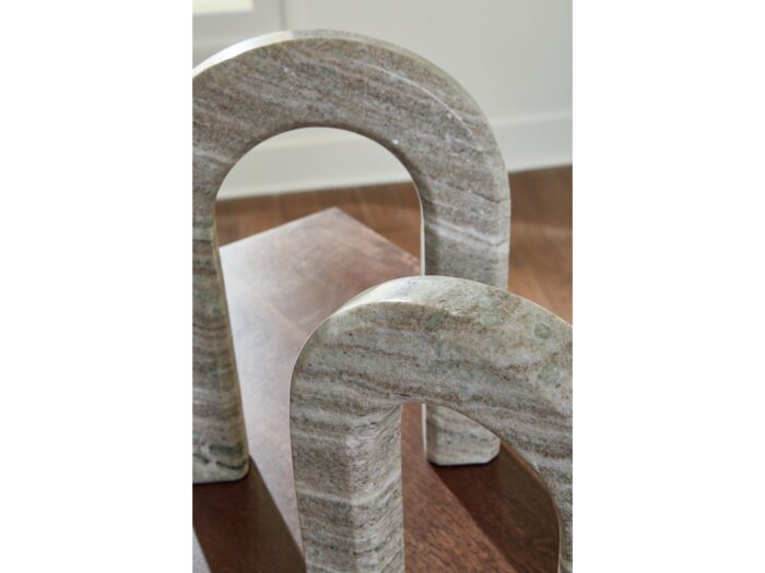 Keithton Marble Sculpture Set (Set of 2) - Image 4