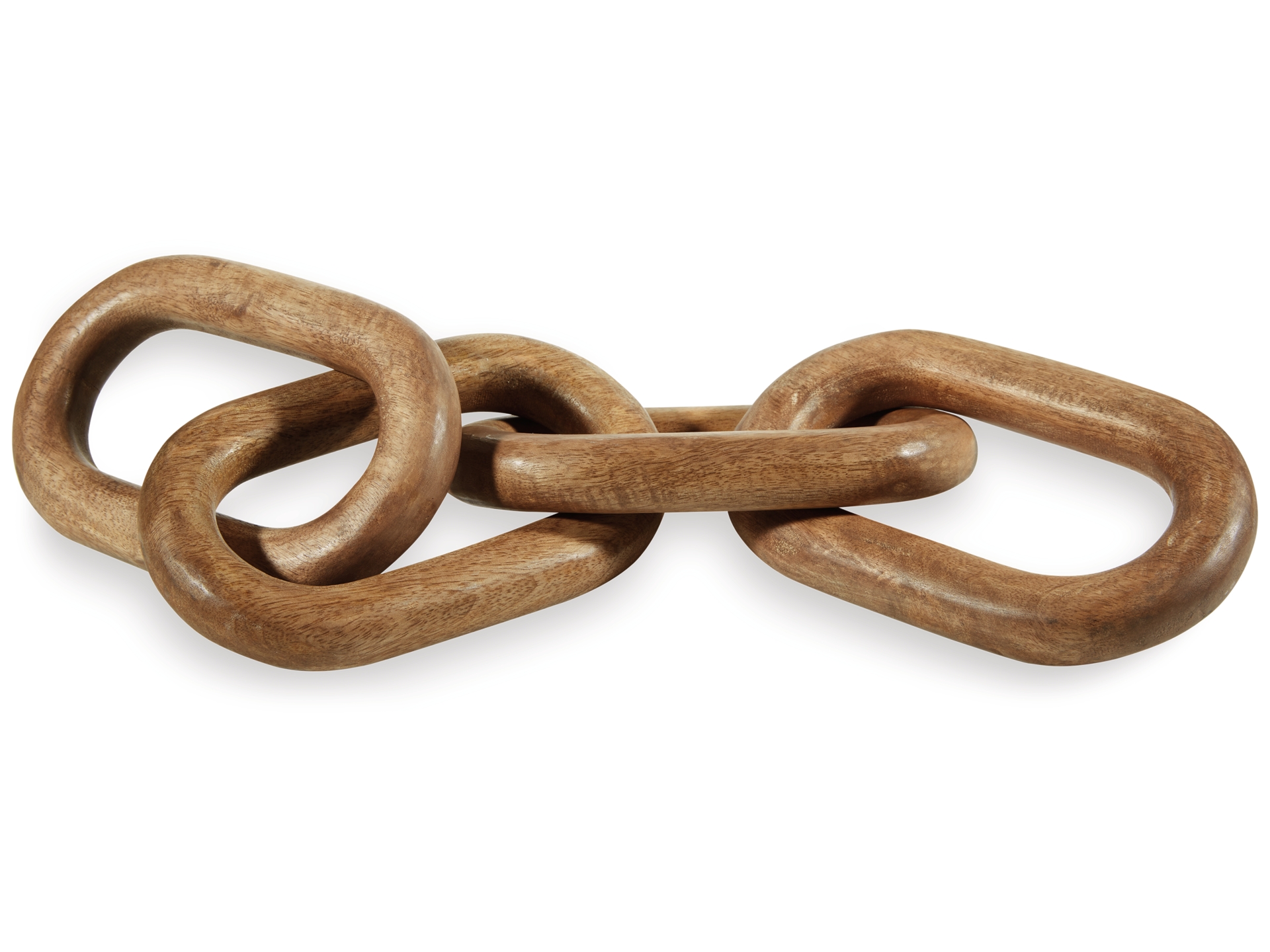 A2000631-SW-P1-KO Mardelby Wood Chain Sculpture - Image 1