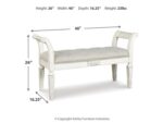 Realyn Accent Bench - Image 3