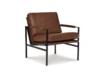 Puckman Leather Accent Chair