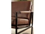 Puckman Leather Accent Chair - Image 7