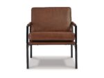 Puckman Leather Accent Chair - Image 3