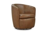 Kierreys Leather Swivel Chair