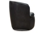 Kierreys Leather Swivel Chair - Image 4