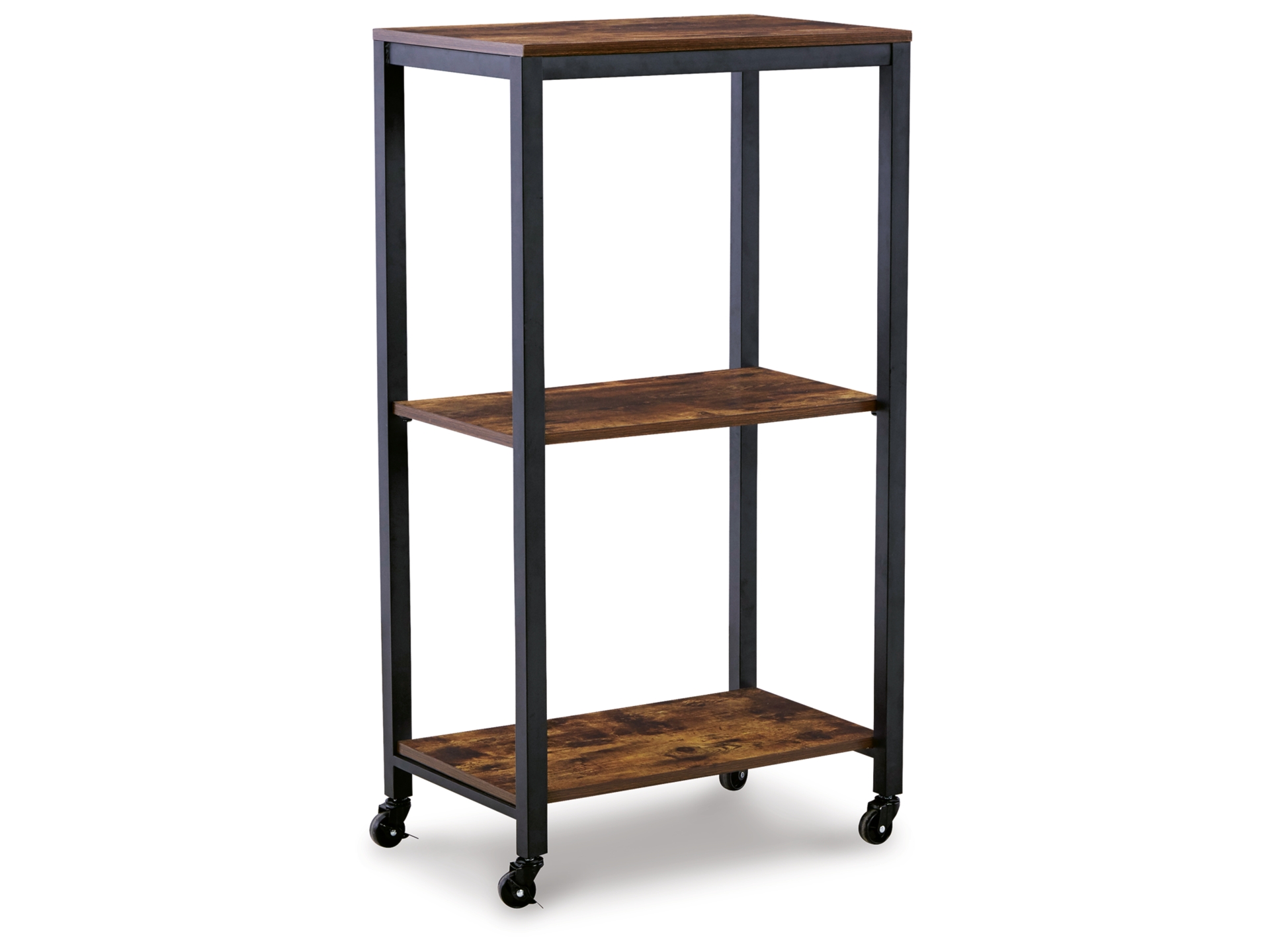 A4000394-ANGLE-SW-P1-KO Bevinfield Bar Cart with Casters - Image 1