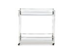 Chaseton Bar Cart with Casters - Image 3