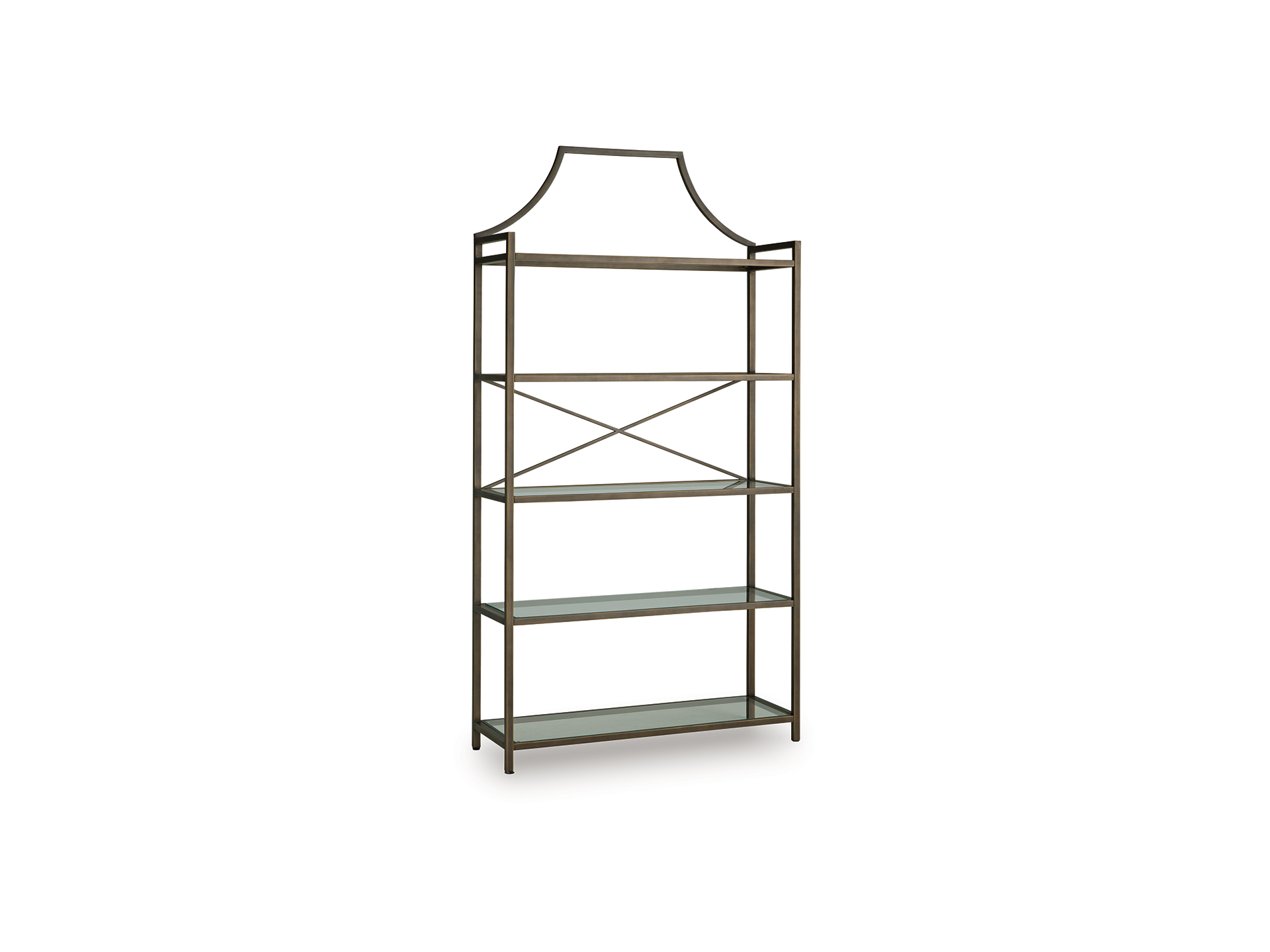 A4000556-ANGLE-SW-P1-KO Bernonly 72" Bookcase - Image 1
