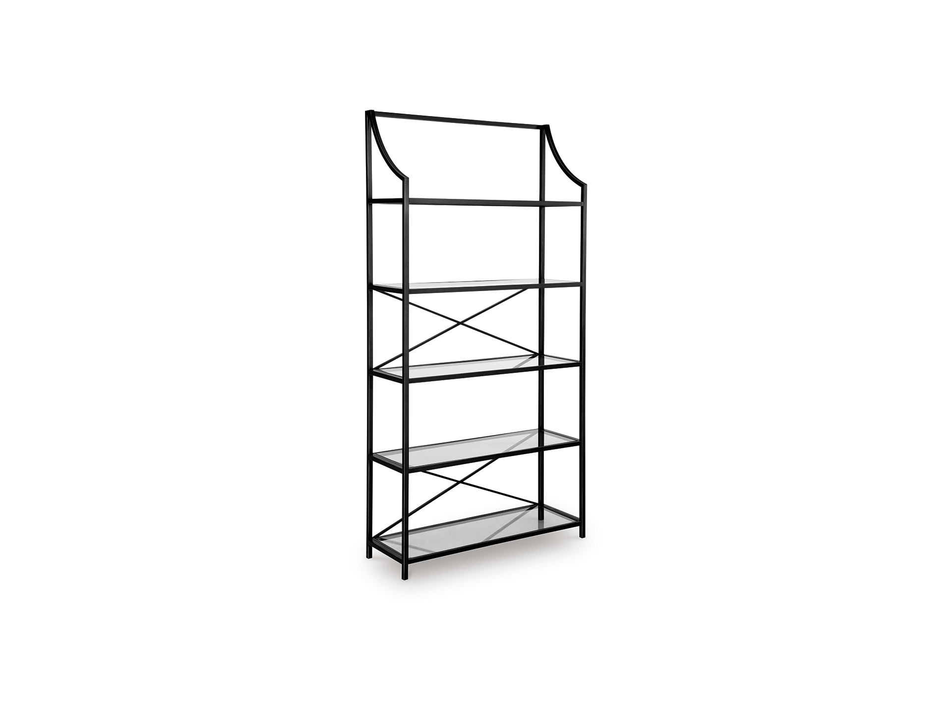 A4000557-ANGLE-SW-P1-KO Dakerwell 72" Bookcase - Image 1