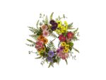 Mixed Flower Wreath