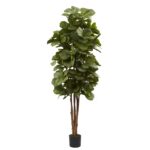 6' Fiddle Leaf Fig Silk Tree