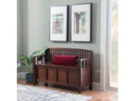 Linon Cynthia Storage Bench - Image 2