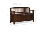 Linon Cynthia Storage Bench - Image 11
