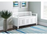 Linon Laredo Storage Bench - Image 2