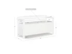 Linon Laredo Storage Bench - Image 11