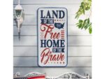 Gerson International Patriotic Signs Wall Decor (Set of 3) - Image 2