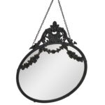 Storied Home Wall Mirror with Decorative Chain