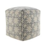 Pacifica Floral and Botanical Pouf