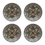 Storied Home Botanical Bliss Plates (Set of 4)