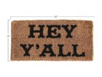 Storied Home Hey Y'all 32" x 16" Doormat - Image 3
