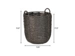 HAPPIMESS Laurel Laundry Hamper Basket - Image 4