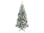 National Tree Company 6' Flocked Acacia Artificial Christmas Tree