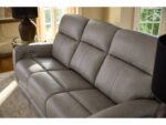 5Z-Relaxation Dual Power Leather Reclining Sofa - Image 9