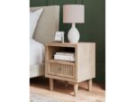 Cielden 21" 1 Drawer Charging Nightstand - Image 2